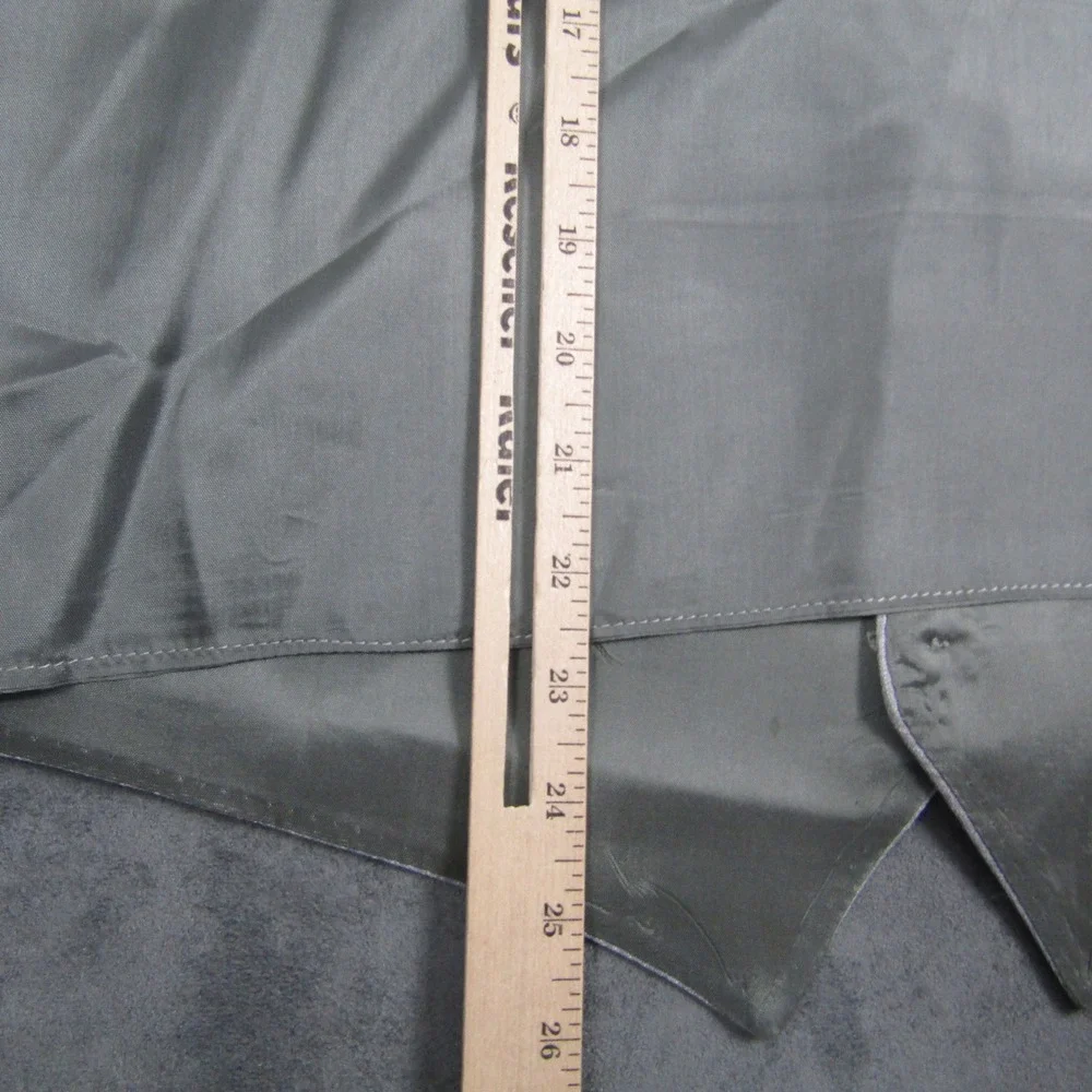 Suit Vest Mens XL Grey Pinstripe Formal Five Button Waistcoat Wedding